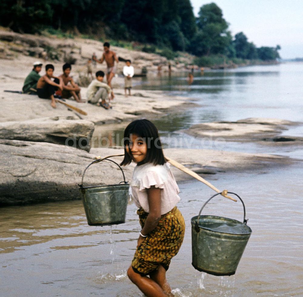 Ang Nam Ngum: Laos historisch - Am Mekong 1976