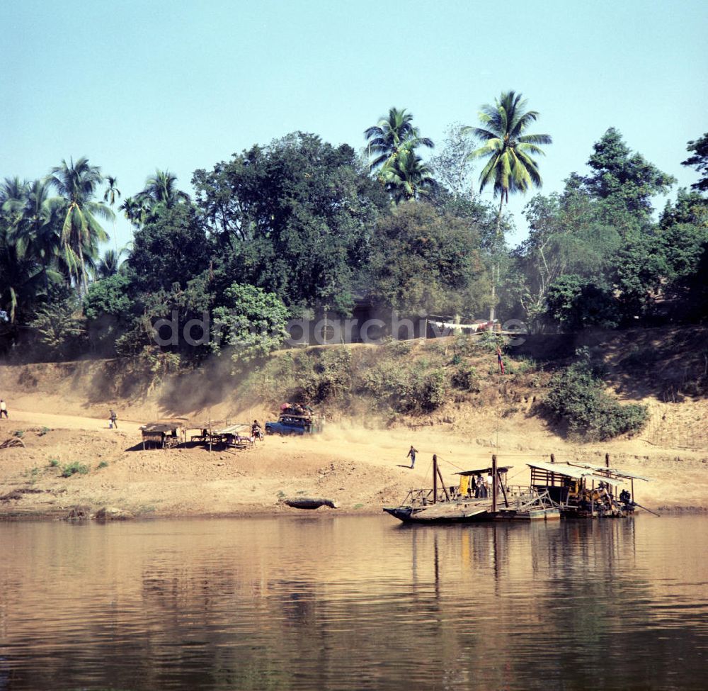 DDR-Fotoarchiv: Ang Nam Ngum - Laos historisch - Nam-Ngum-Fluß 1976