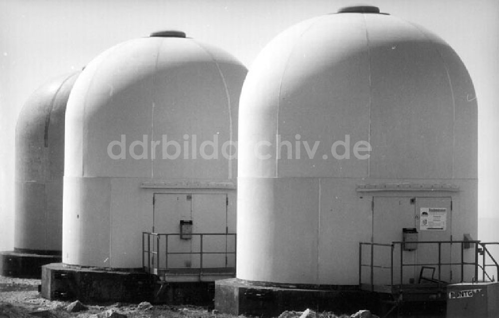 DDR-Fotoarchiv: Schierke - Lauschstationen des ehemaligen DDR-Ministeriums für Staatssicherheit 26.05.1992