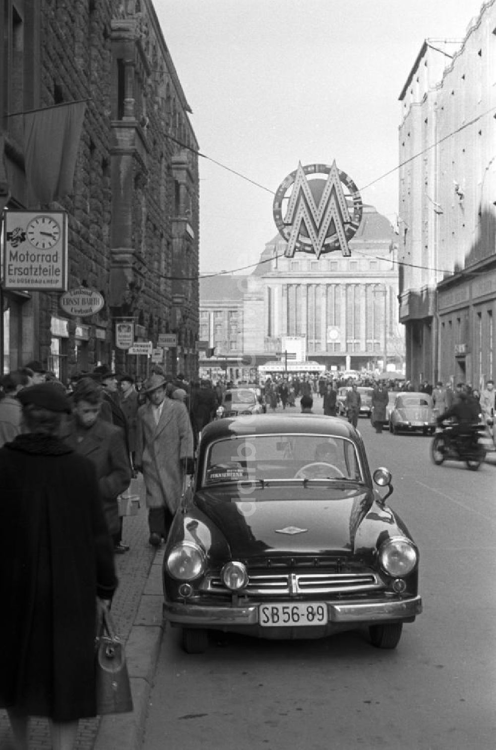 DDR-Bildarchiv: Leipzig - Leipzig - Frühjahrsmesse 1957