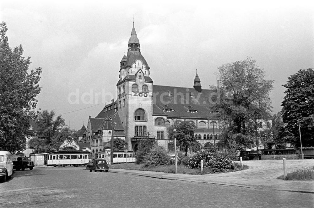 DDR-Fotoarchiv: Leipzig - Leipziger Kongresshalle 1958