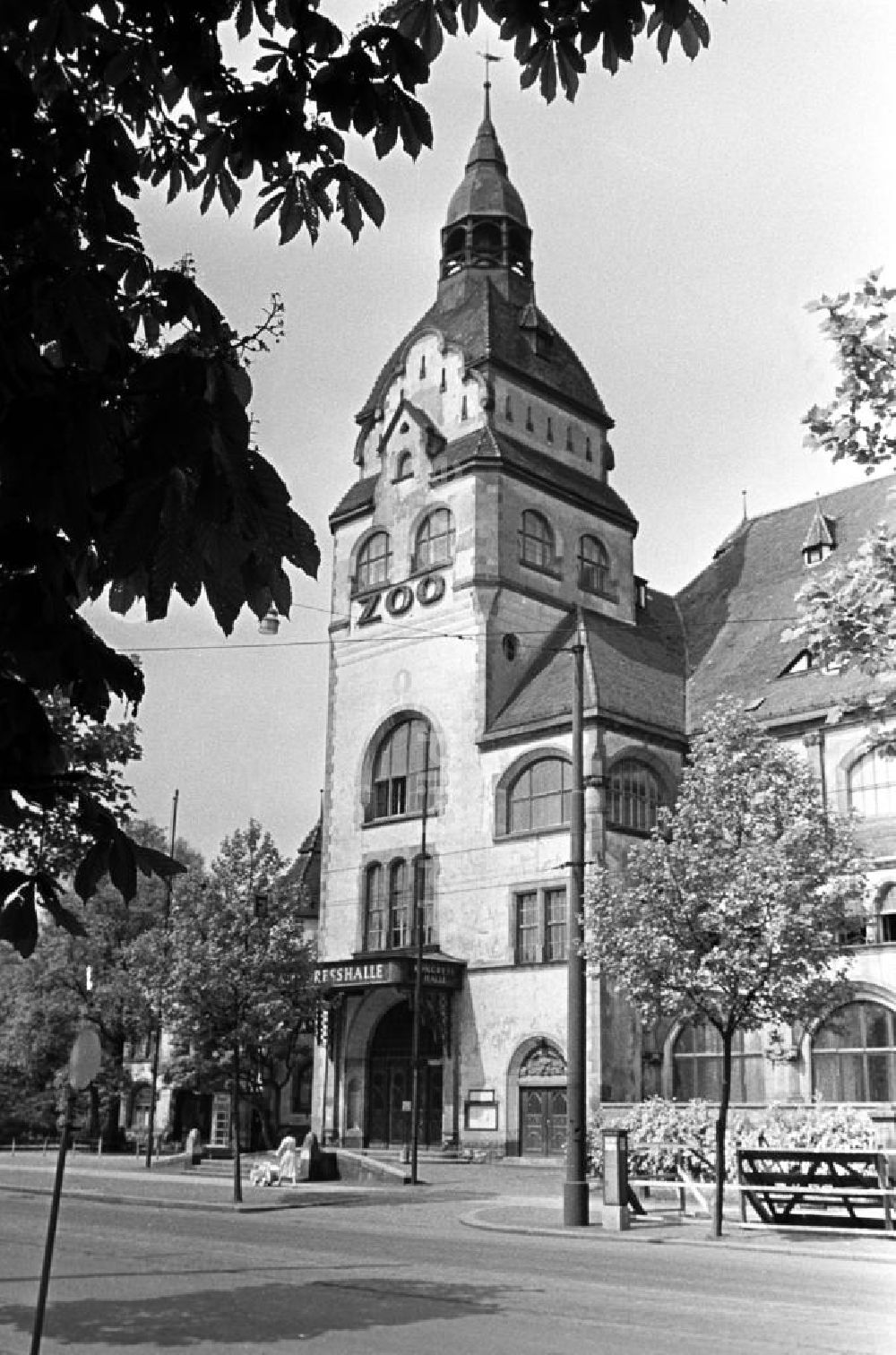 DDR-Bildarchiv: Leipzig - Leipziger Kongresshalle 1958