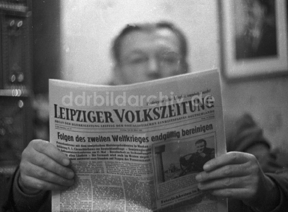 DDR-Bildarchiv: Leipzig - Leipziger Volkszeitung 1959