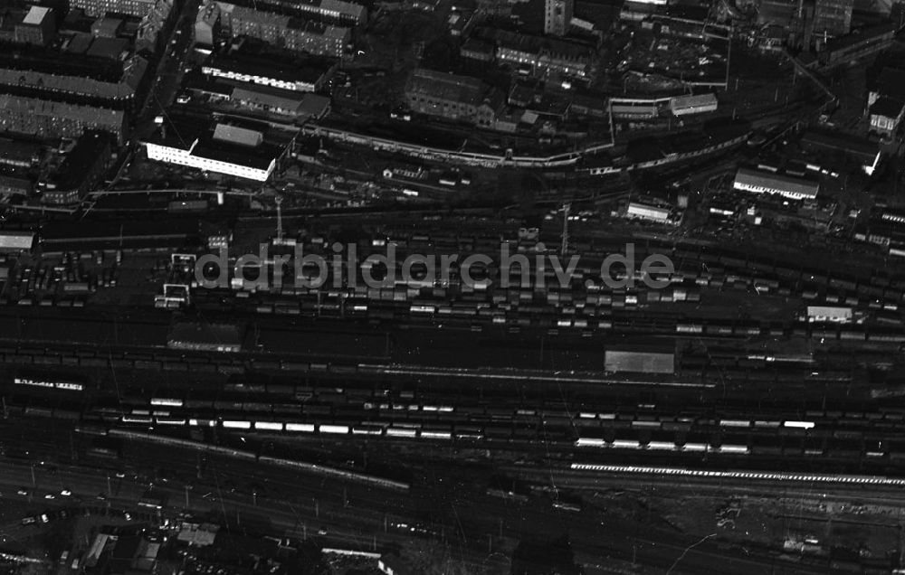 Hermsdorf: Luftaufnahmen vom Hermsdorfer Kreuz 21.11.90 Foto: Grahn Umschlag:1463