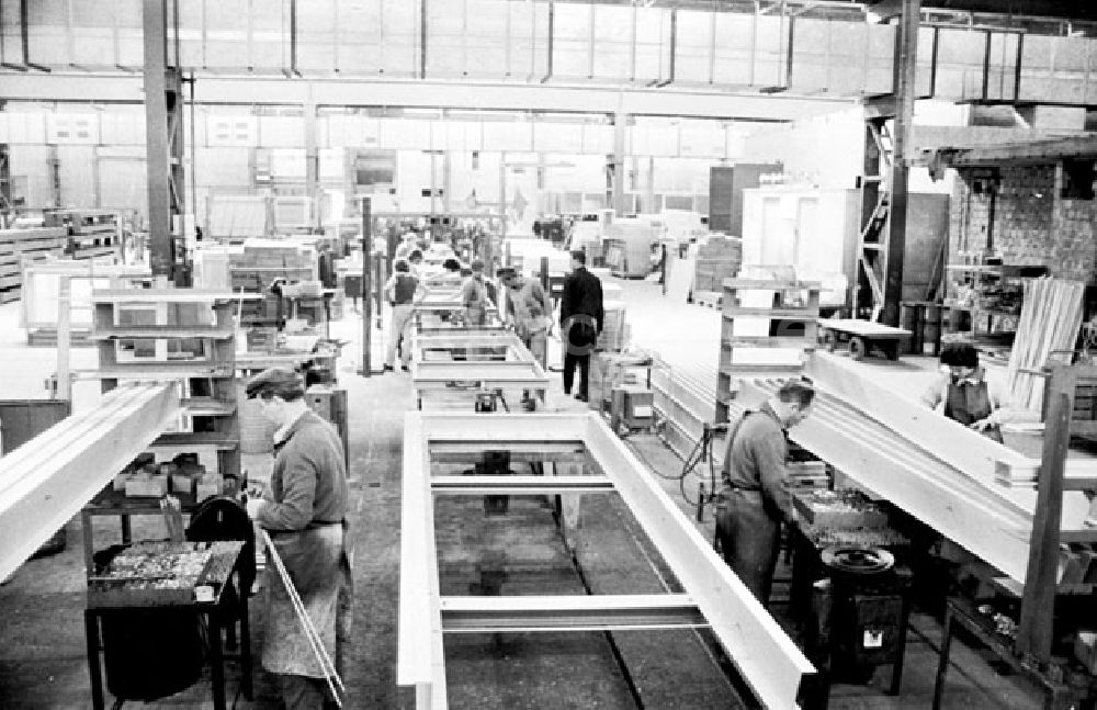 Blankenburg: Mai 1973 Leichtmetallkombinat in Blankenburg.