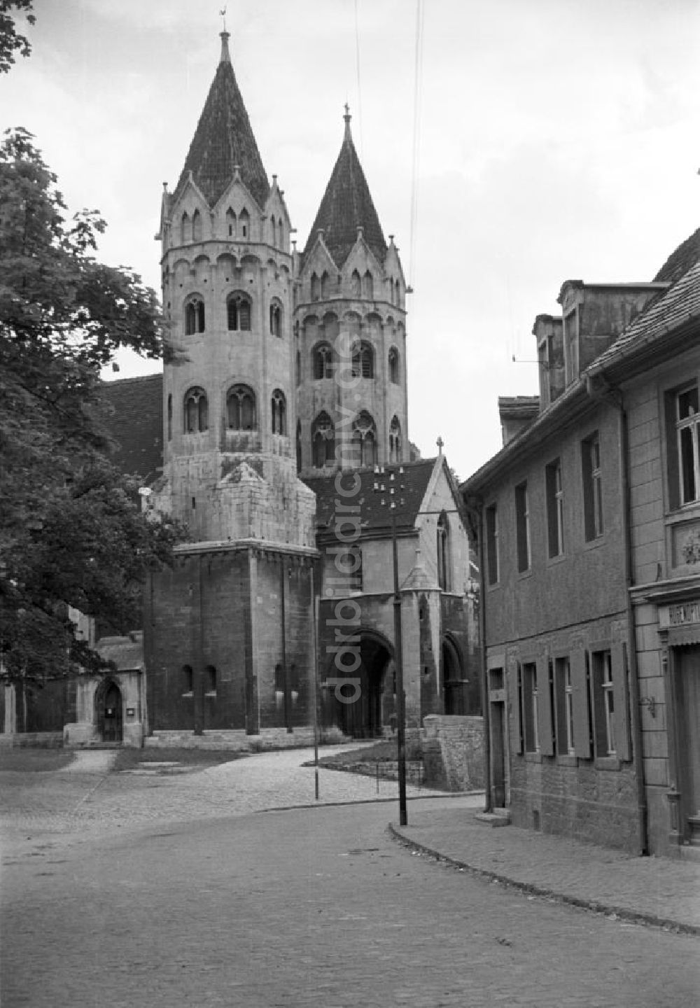 DDR-Fotoarchiv: Freyburg - Marienkirche in Freyburg 1956