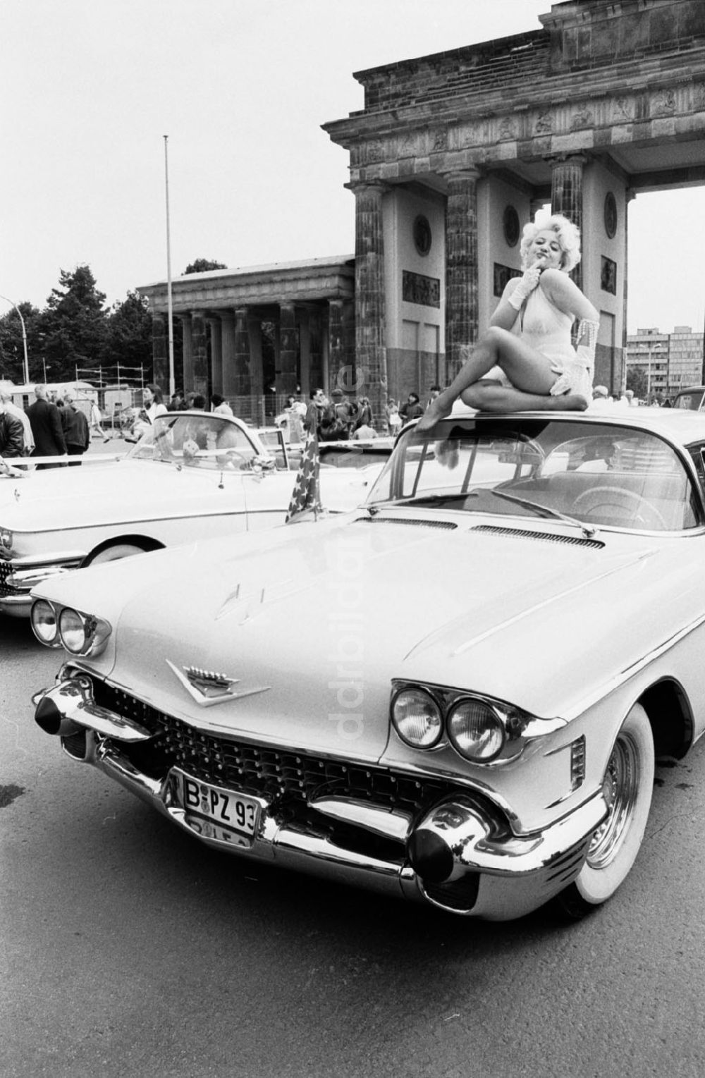 : Marilyn Monroe am Brandenburger Tor Umschlagnummer: 7443