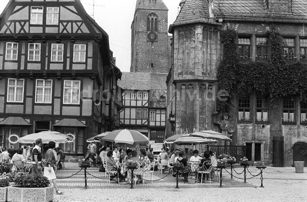 Quedlinburg: Marktplatz von Quedlinburg