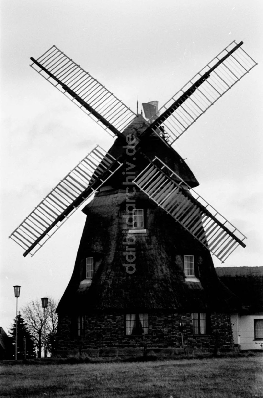 DDR-Bildarchiv: Dorf Mecklenburg - Mühle Dorf Mecklenburg Foto: Winkler Umschlagnummer: 1391