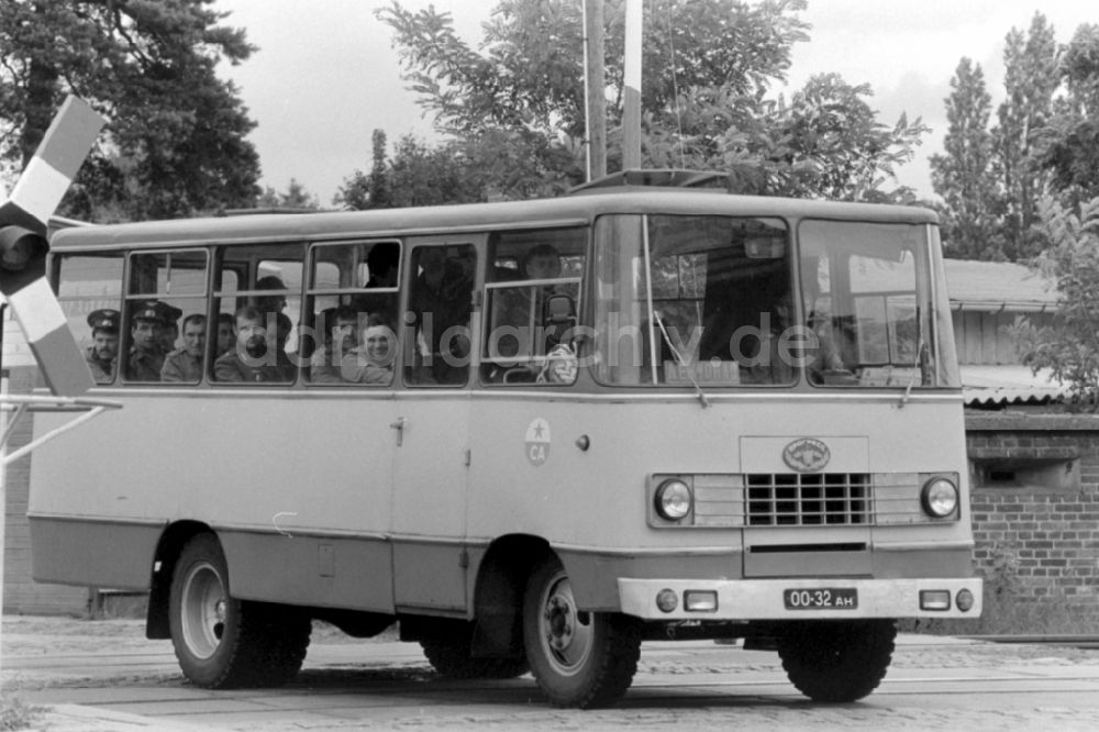 Wünsdorf: Militärfahrzeug Progress-30 in Wünsdorf in Brandenburg in der DDR