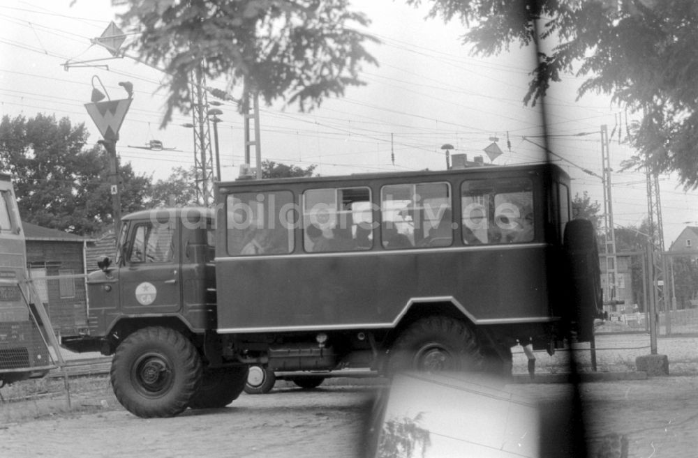 Wünsdorf: Militärfahrzeug Progress-30 in Wünsdorf in Brandenburg in der DDR
