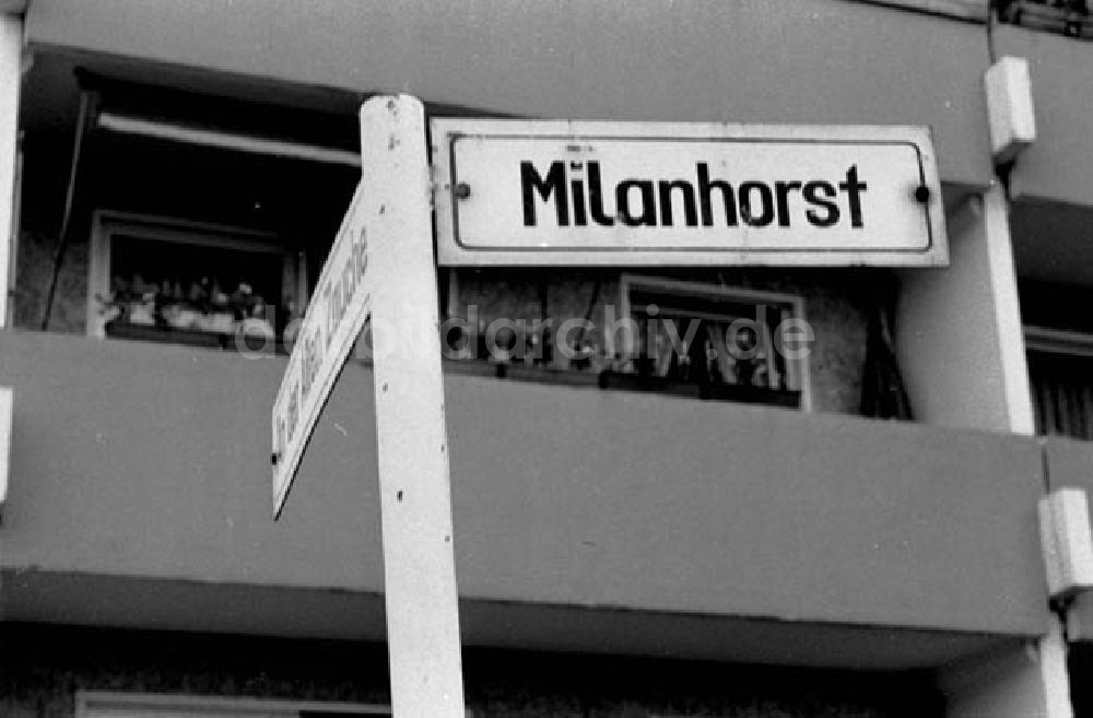 Potsdam: 01.08.1986 Neubaugebiet Schlaatz in Potsdam.
