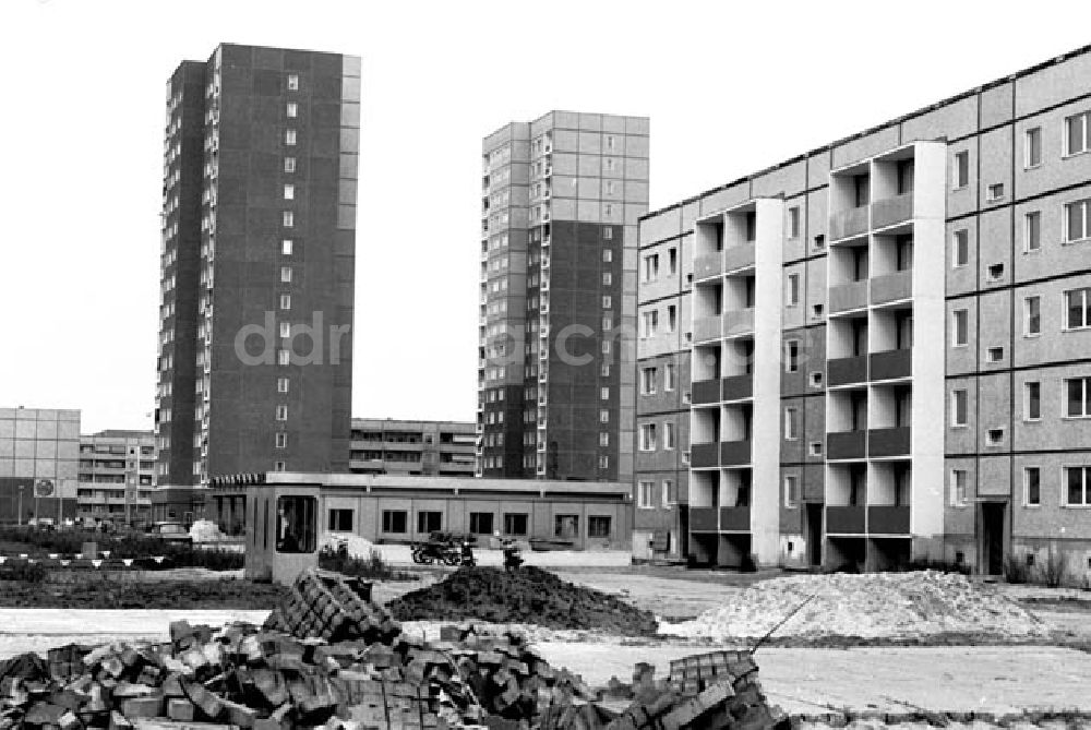 DDR-Bildarchiv: Potsdam - 01.08.1986 Neubaugebiet Schlaatz in Potsdam.