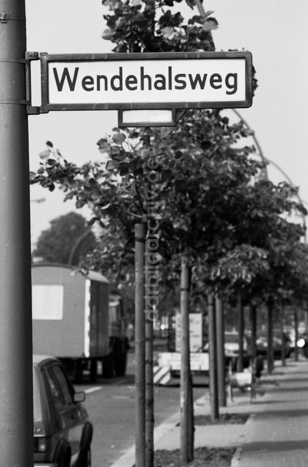 DDR-Bildarchiv: Berlin-Neuköln - Neukölln/Berlin Wendehalsweg 30.08.90 Foto: Grahn Umschlagnummer: 1108