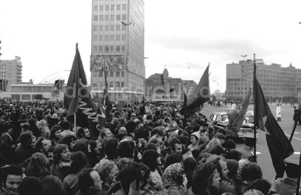 Berlin: Oktober 1973 Ankunft von Phan van Dong mit anschliessender Rundf