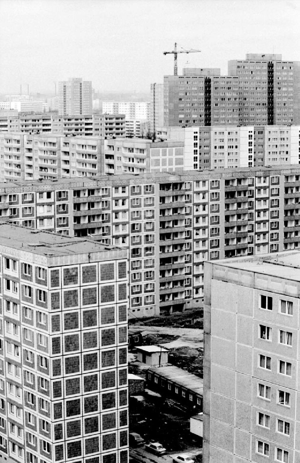 Berlin: Plattenbauten in Berlin-Hohenschönhausen