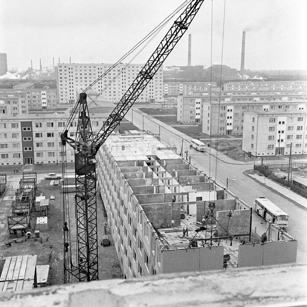 DDR-Fotoarchiv: Berlin - Plattenbauten Berlin-Lichtenberg