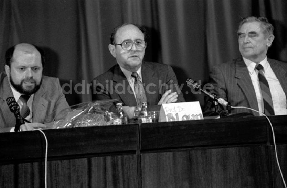 unbekannt: Professor Lown (USA) und Professor Kusin (UdSSR) Ärzte zur Verhütung eines Nuklearkrieges Foto: Lenke Nr