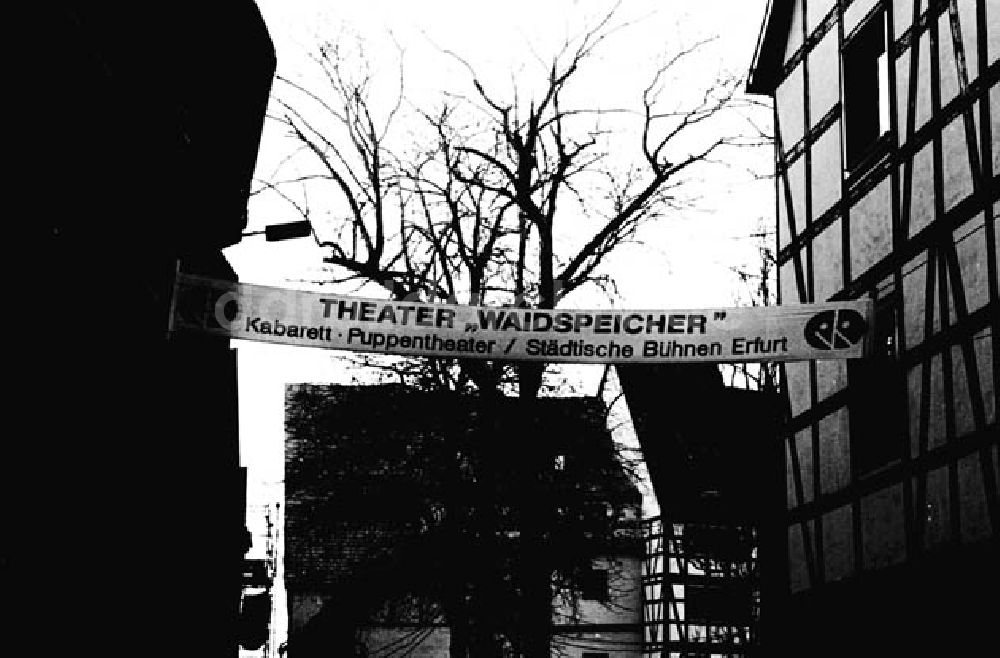 DDR-Bildarchiv: Erfurt - 04.12.1986 Puppentheater Erfurt.
