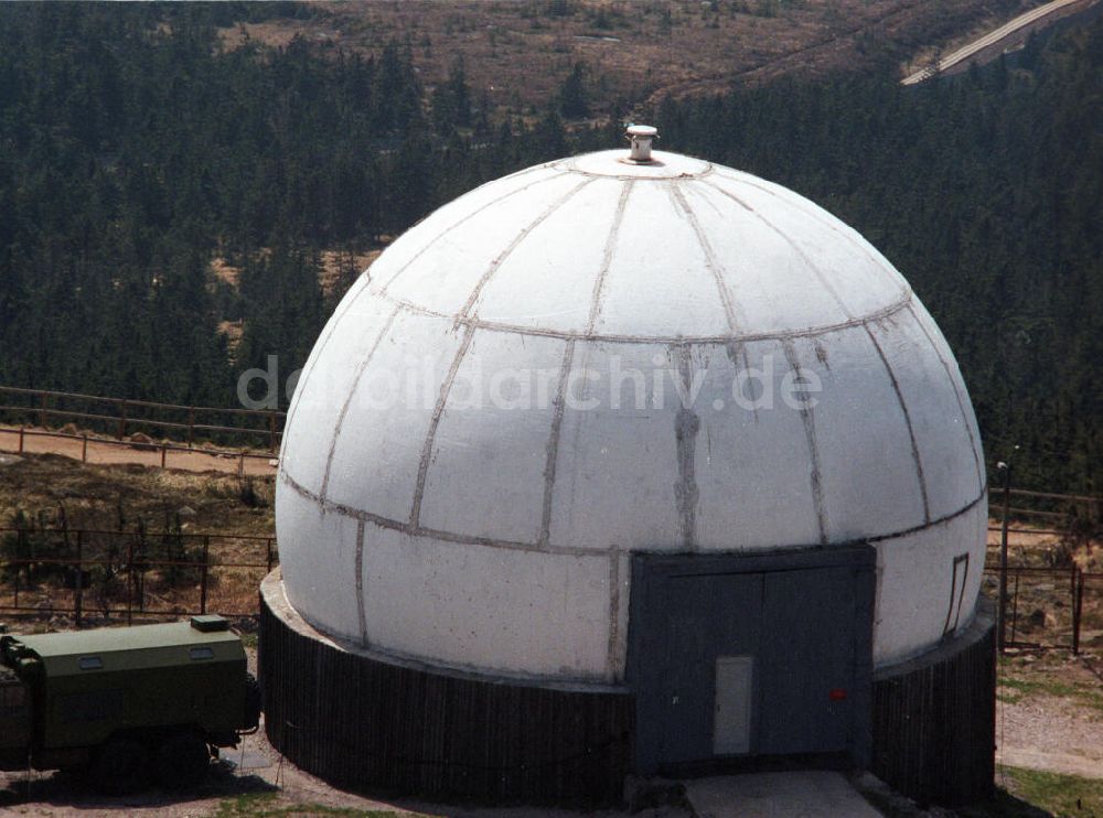 Schierke: Radarkuppeln / Radome auf dem Brocken