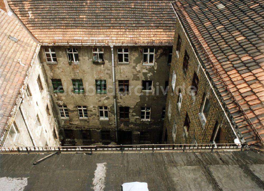 DDR-Fotoarchiv: Berlin - Rekonstruktion des Berliner Scheunenviertels (Mulackstraße) 26.06.1992