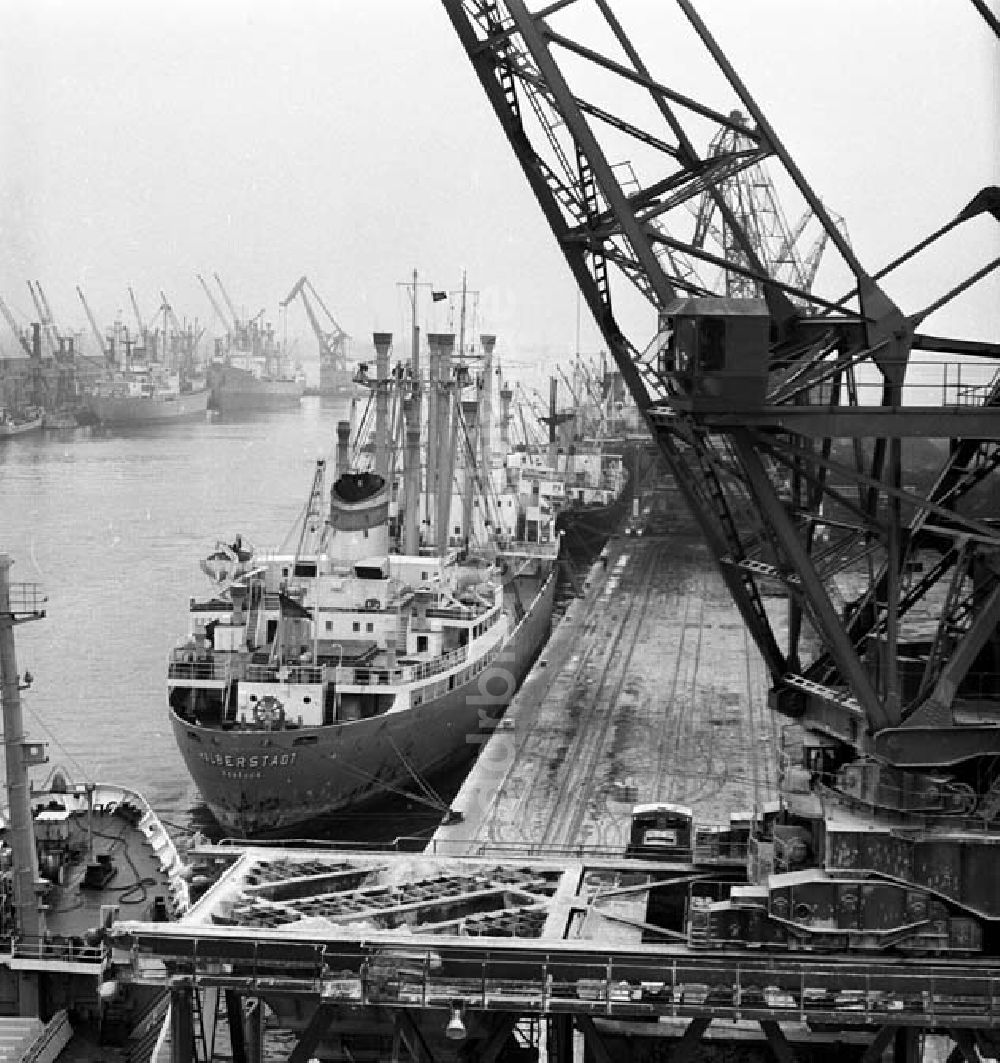 DDR-Bildarchiv: Rostock - Rostocker Hafen