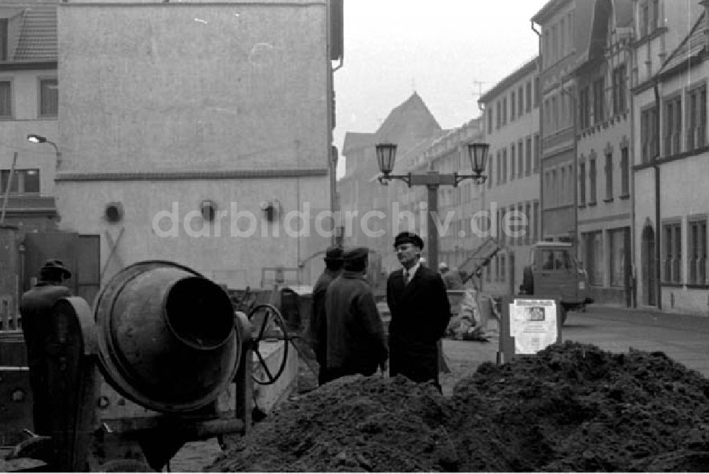 Weißenfels: 11.12.1986 Rundgang durch die Stadt Weißenfels mit einigen Markt