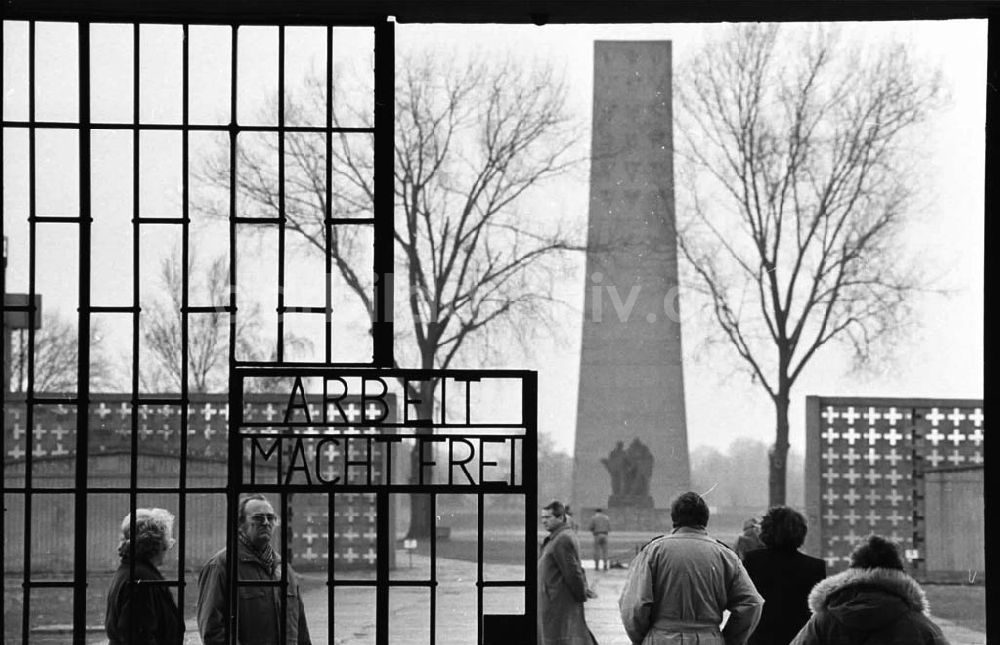 DDR-Fotoarchiv: Sachsenhausen - 09.02.92 Sachsenhausen