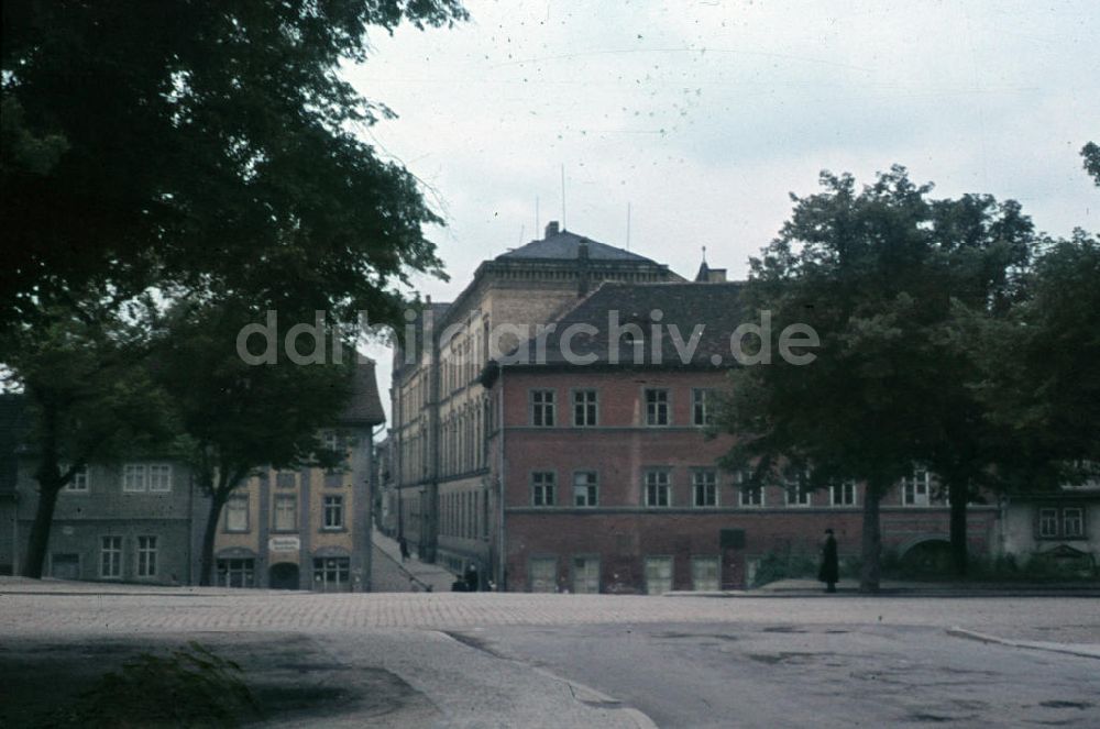 Naumburg: Salztorschule / School in Naumburg 1948