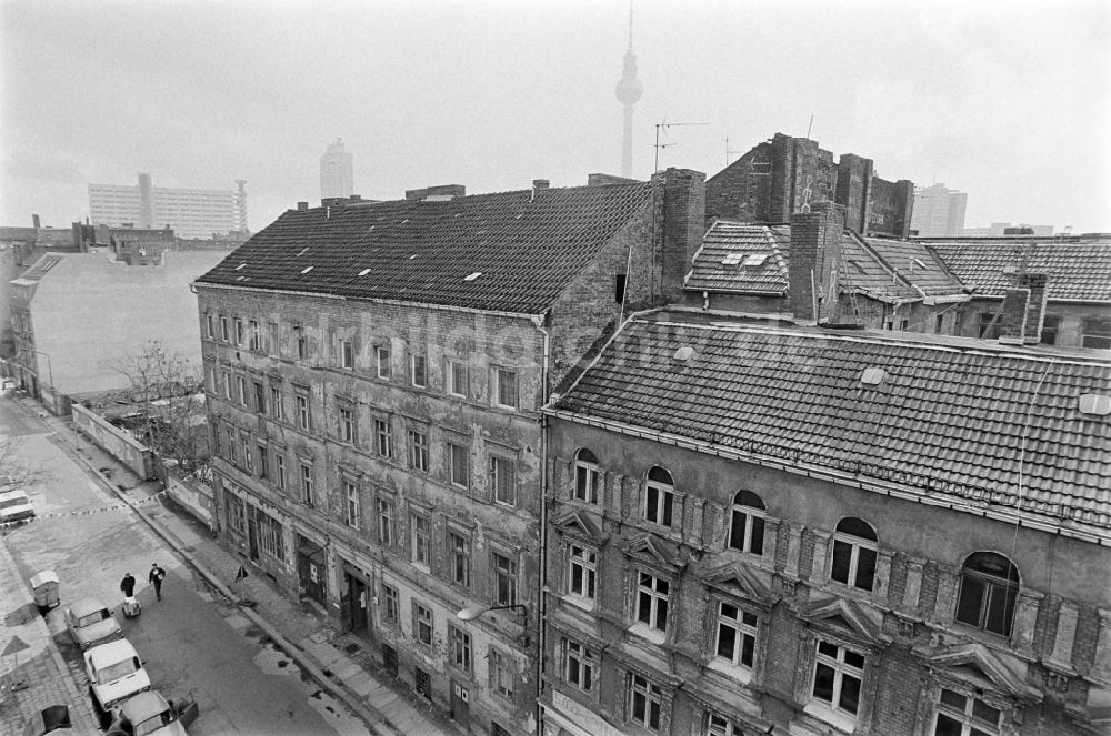 DDR-Fotoarchiv: Berlin - Scheunenviertel in Berlin-Mitte