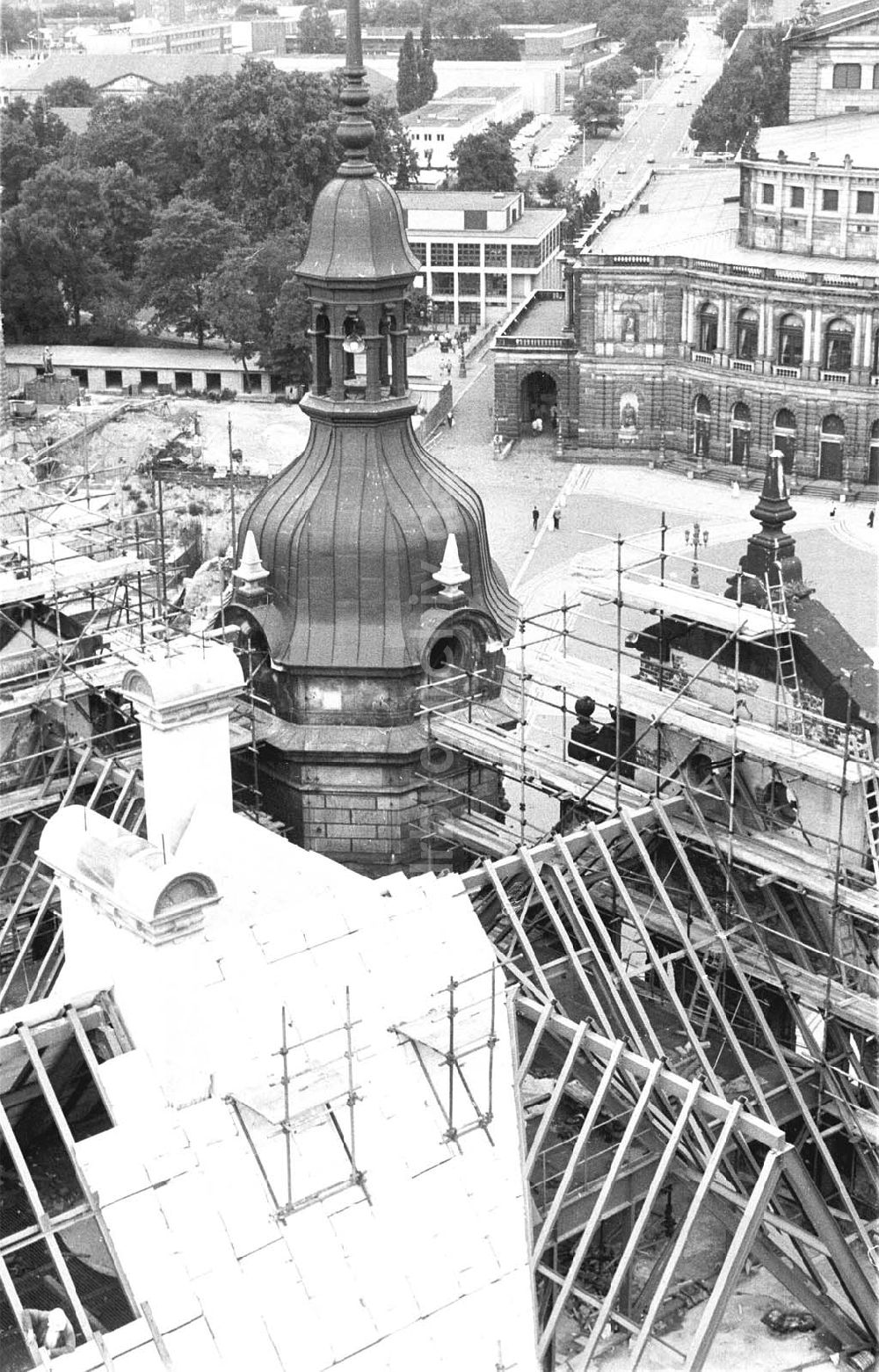 Dresden: Schloß Dresden vor der Rekonstruktion