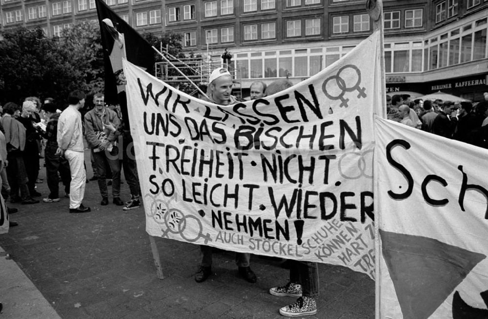 : Schwulen- und Lesben-Demo Warschauer Straße und Alex Umschlagnummer: 7505