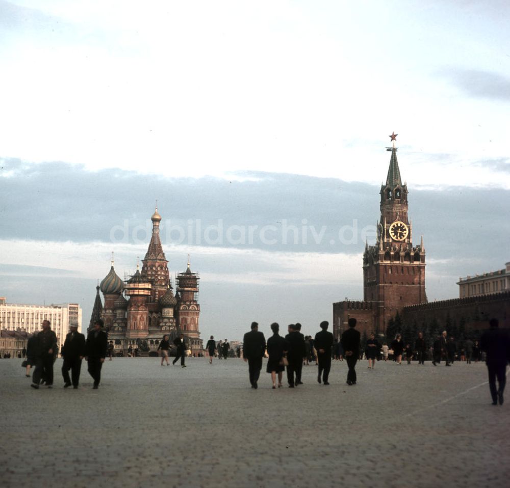 DDR-Bildarchiv: Moskau - Sowjetunion - Roter Platz