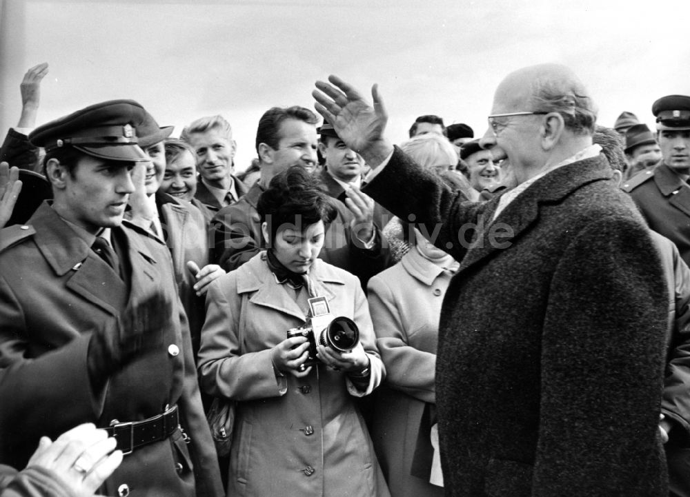 DDR-Bildarchiv: Prag - Staatsakt und Empfang für Walter Ernst Paul Ulbricht in Prag in der Tschechoslowakei