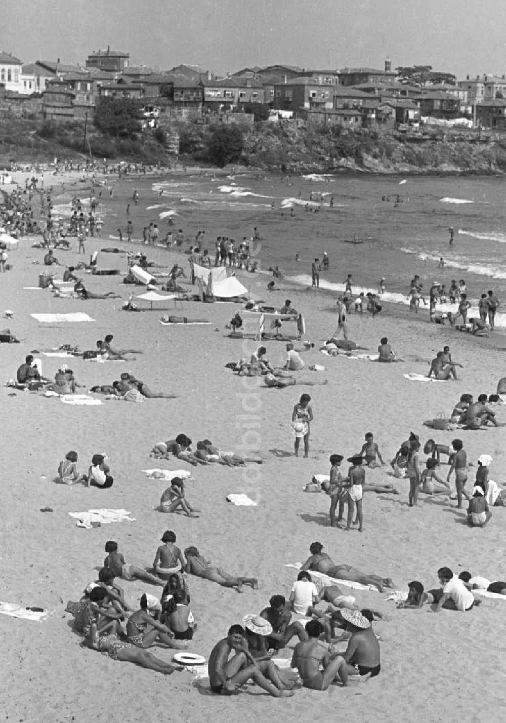 Prerow: Strand von Prerow, 1962
