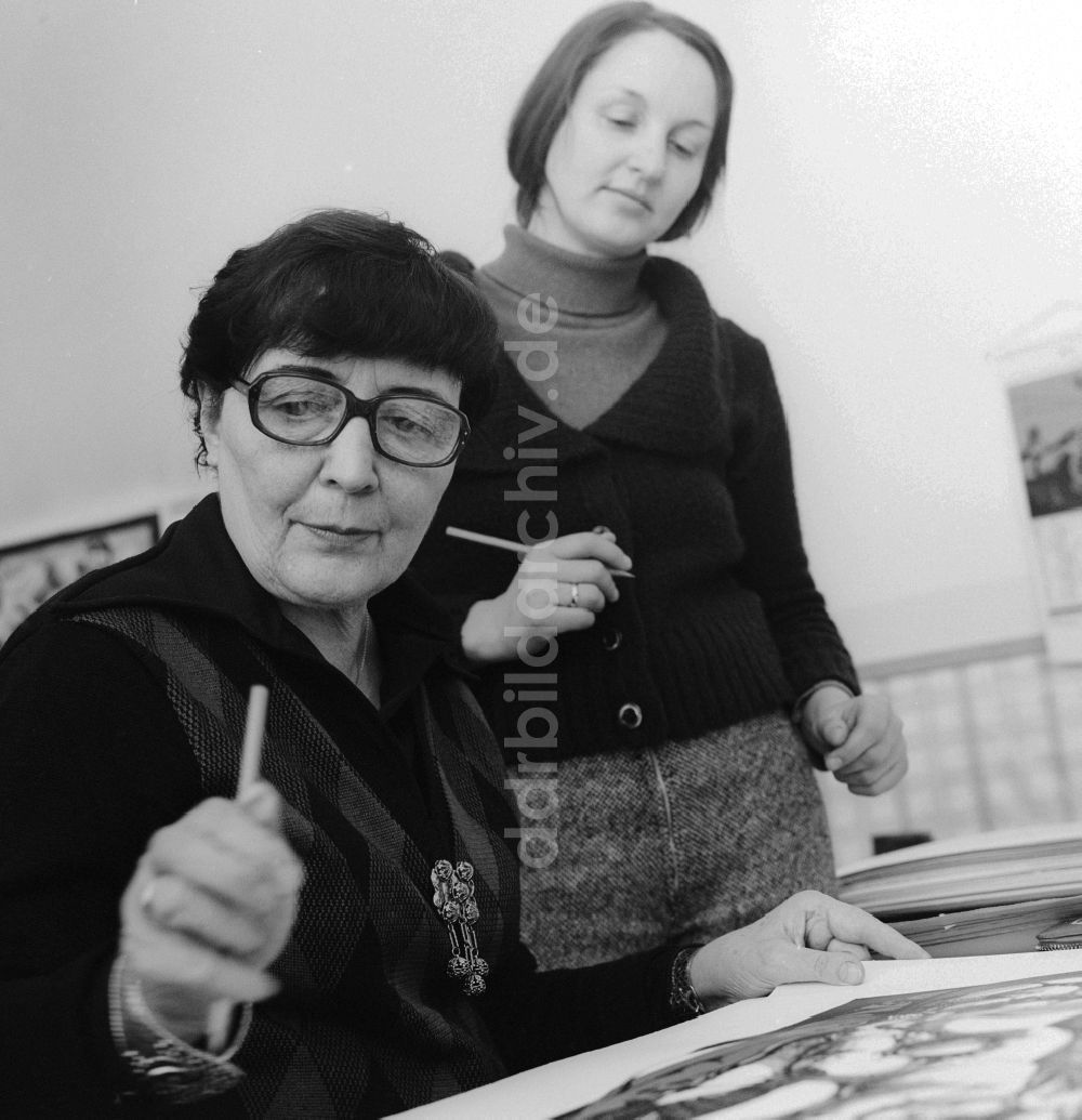 DDR-Bildarchiv: Ückeritz - Susanne Kandt-Horn (1914 - 1996) in Ückeritz in Mecklenburg-Vorpommern in der DDR