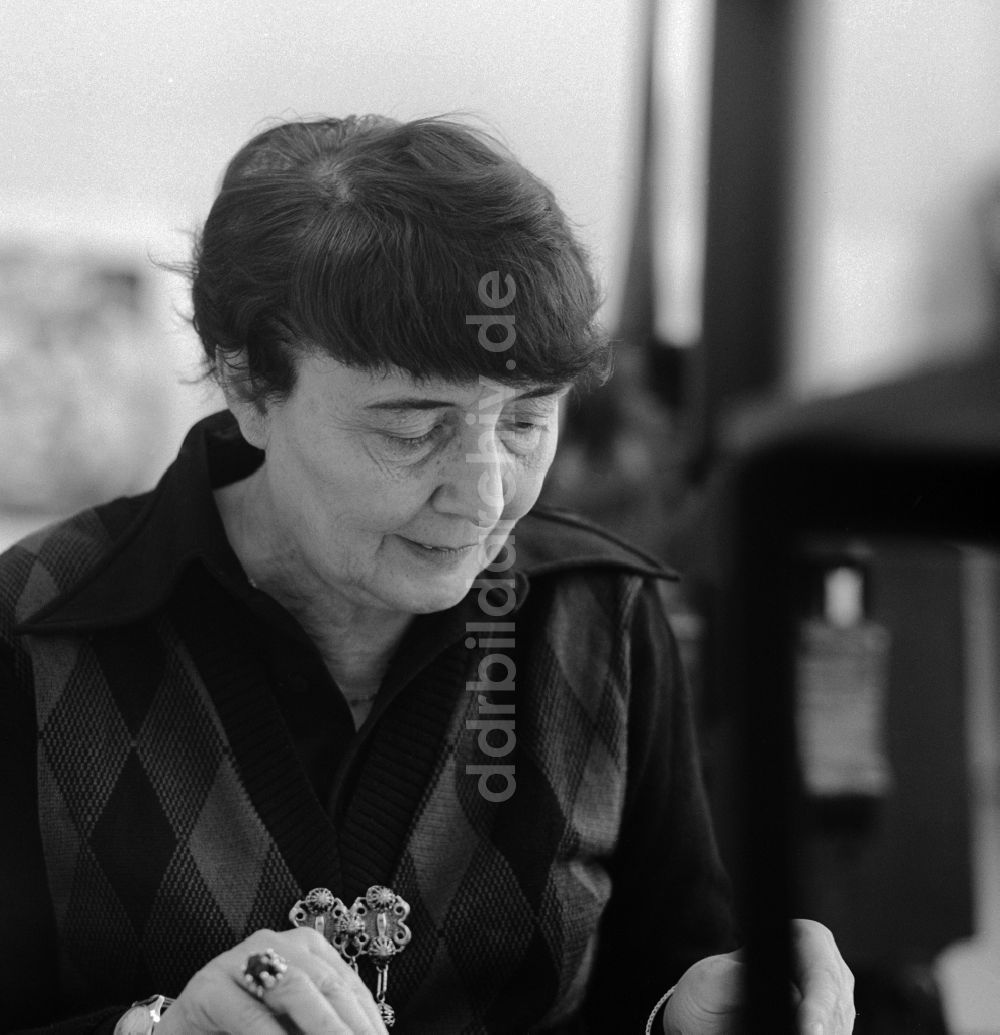 DDR-Fotoarchiv: Ückeritz - Susanne Kandt-Horn (1914 - 1996) in Ückeritz im Bundesland Mecklenburg-Vorpommern auf dem Gebiet der ehemaligen DDR, Deutsche Demokratische Republik