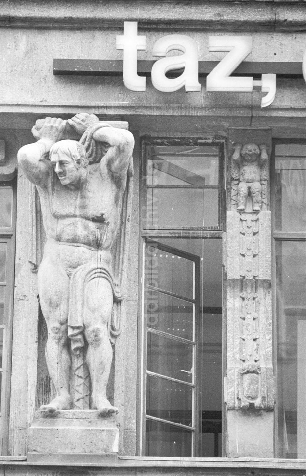 Berlin: taz-Redaktion Berlin-Kochstraße 14.03.1993