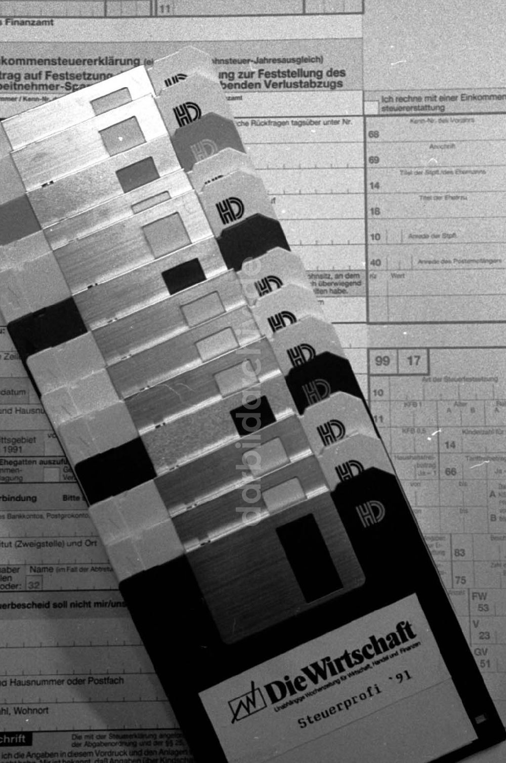 Berlin: Thema:Disketten Foto:Lange Umschlagsnummer: 1992-24