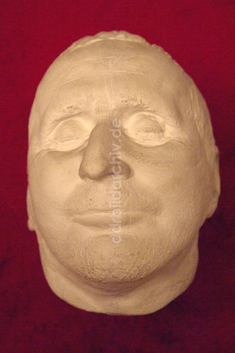 Potsdam: Totenmaske von Bertolt Brecht