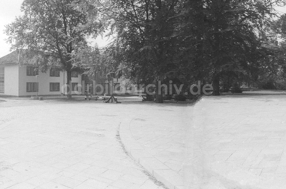 Joachimsthal: Unterkunftshaus auf dem Gelände der Pionierrepublik Wilhelm Pieck am Werbellinsee in Joachimsthal in Brandenburg in der DDR