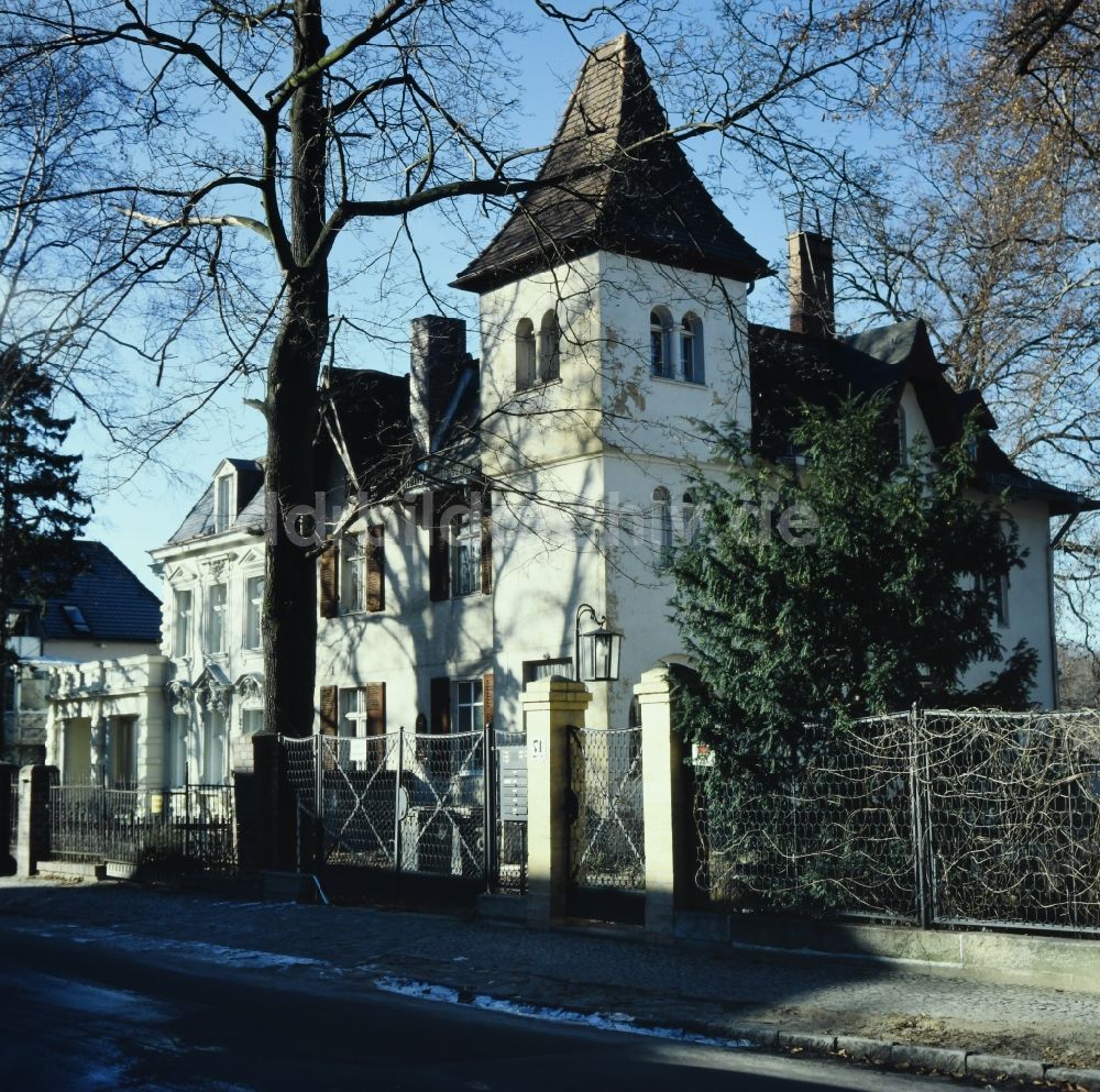 Potsdam: Villa an der Virchowstraße im Ortsteil Babelsberg in Potsdam in Brandenburg in der DDR