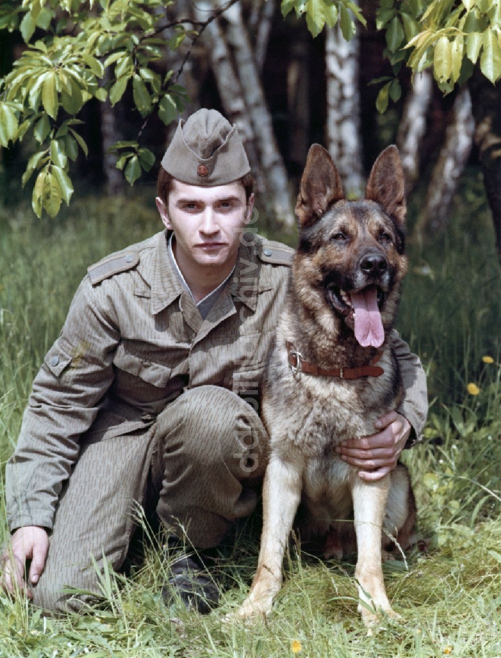 Abbenrode: Wachhundeausbildung durch Soldaten der Grenztruppen der DDR