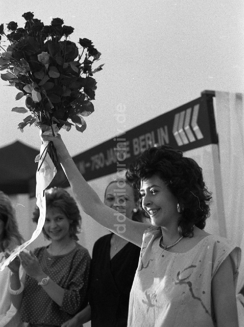 Berlin: Wahl Miss Frühling - Marzahn in Berlin in der DDR