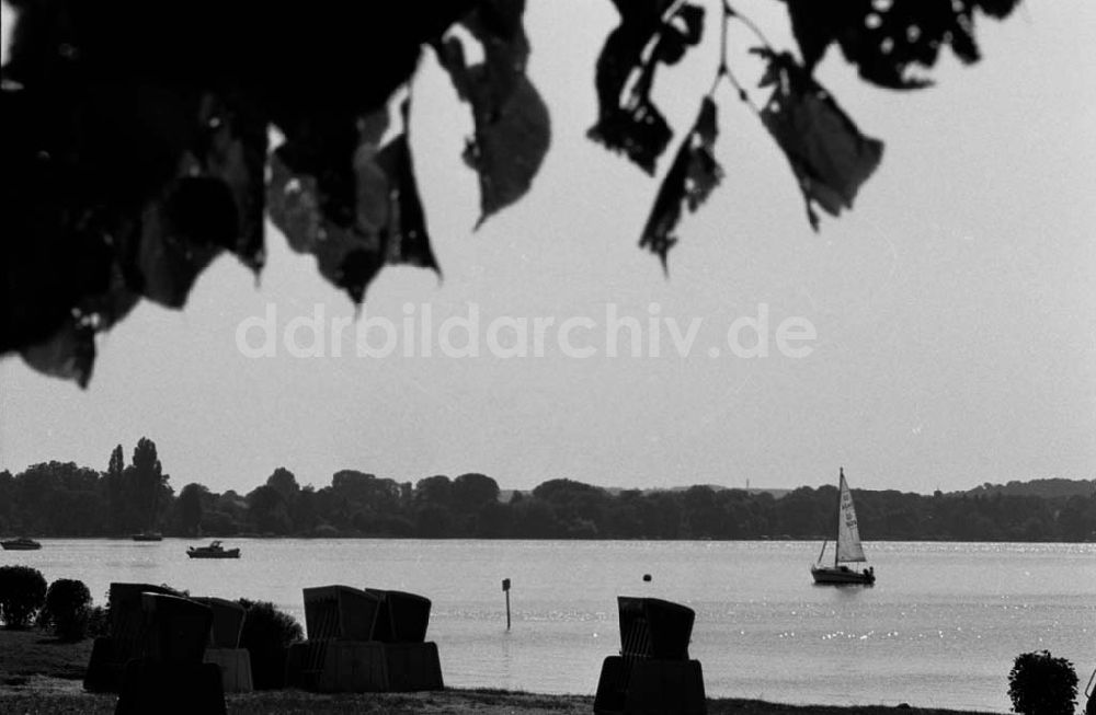 DDR-Bildarchiv: Potsdam - Wandergebiet am Templiner See, Potsdam 10.09.92 Foto:ND/ Lange Umschlag 1141