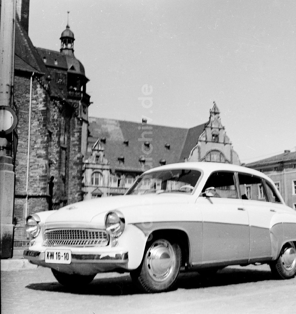 Dresden: Wartburg 311 in Dresden in Sachsen in der DDR