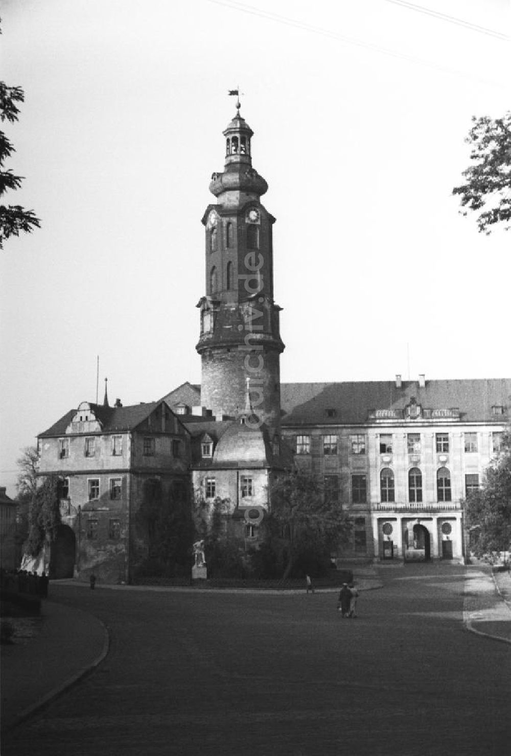 DDR-Bildarchiv: Weimar - Weimarer Stadtschloss, 1957