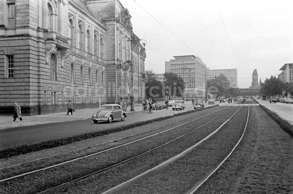 DDR-Fotoarchiv: Berlin - Westberlin - Hardenbergstraße 1958