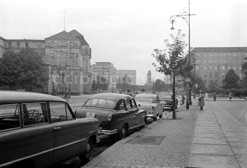 DDR-Bildarchiv: Berlin - Westberlin - Hardenbergstraße 1958