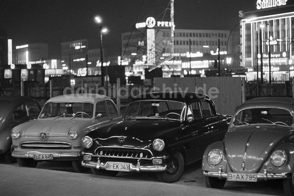 Berlin: Westberlin - Auf dem Ku'damm - Autos 1958